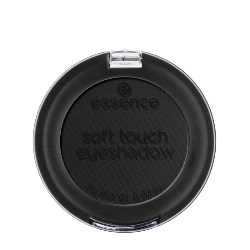 essence Soft Touch Eyeshadow, No. 06 Pitch Black, Instant Result,