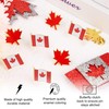 20PCS Canadian Flag Pins, Metal Canada Flag Pin Canada Pins