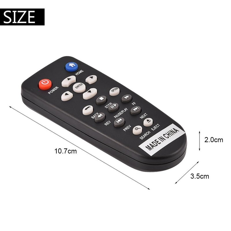 Remote Control for Western Digital WDTV Media Player WDTV001RNN