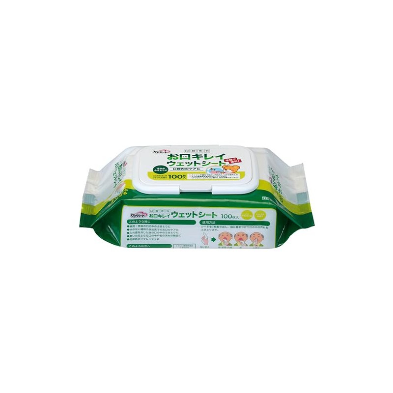 Care Heart Oral Specialty Clean Mouth Wet Sheet N