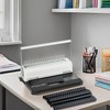 HOUYEE Manual Comb Binding Machine,19 Holes, 450 Sheets,Paper Punch Comb