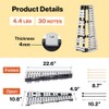 Japard Foldable Glockenspiel Xylophone 30 Note, with Wood Base and