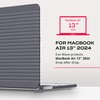 Tech21 EvoWave Hardshell for MacBook Air 13" (2022-2024) - Charcoal