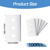 Pack of 100 Blades for Ceramic Hob Scraper, Double-Sided Scraper