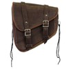Vance Leather Swing Arm Bag Left Side Distressed Brown