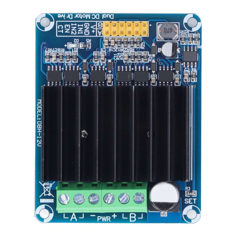 DC5‑15V 30A Motor Driver Module Dual Channel H Bridge DC