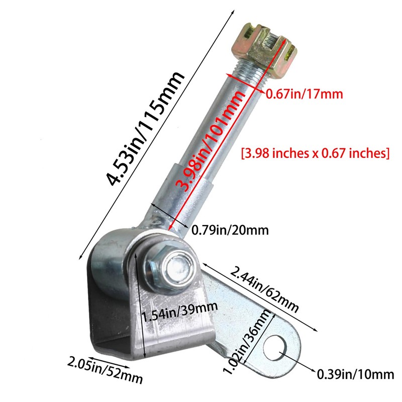 REBEKAMODS Go Kart Steering Spindle Bracket Set, Spindle Set Cart