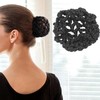 12Pcs Hair Net, Ballet Hair Bun Cover Bun Nets Elastic