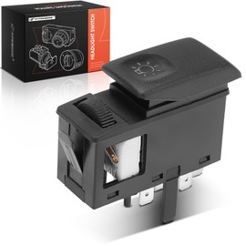 A-Premium Headlight Switch Instrument Panel Headlamp Dimmer Switch Compatible with Volkswagen Jetta 1985-1990, Golf 1985-1989