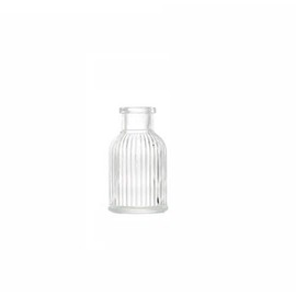 Glass Diffuser Bottles 2.9 High 40ml 1.35 Fl Oz Round Aroma Bottles Diffusers Vase Fragrance Accessories Use for DIY Replacement Reed Diffuser Sets Craft Projects Wedding Party