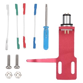 Turntable Phonograph Headshell High end Phono Cartridge Headshell Record Player Kit Red