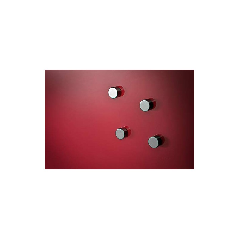 Legamaster Glassboard Magnet - Silver (Pack of 6)