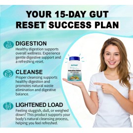 Programa Desintoxicación Avanzada Gwynne Day Cleanse Cápsulas Apoyo Intestinal Colon Limpieza Avanzadas Adecuado Mujeres Hombres