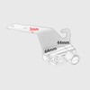 WOOGA Motorcycle Helmet Lock Multi-functional Fixed Lock Anti-Theft Key Model