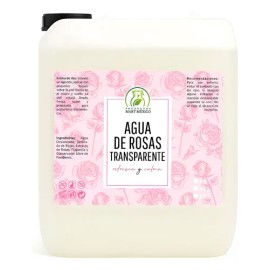 Agua De Rosas Tónico Facial Transparente (5 Litros)