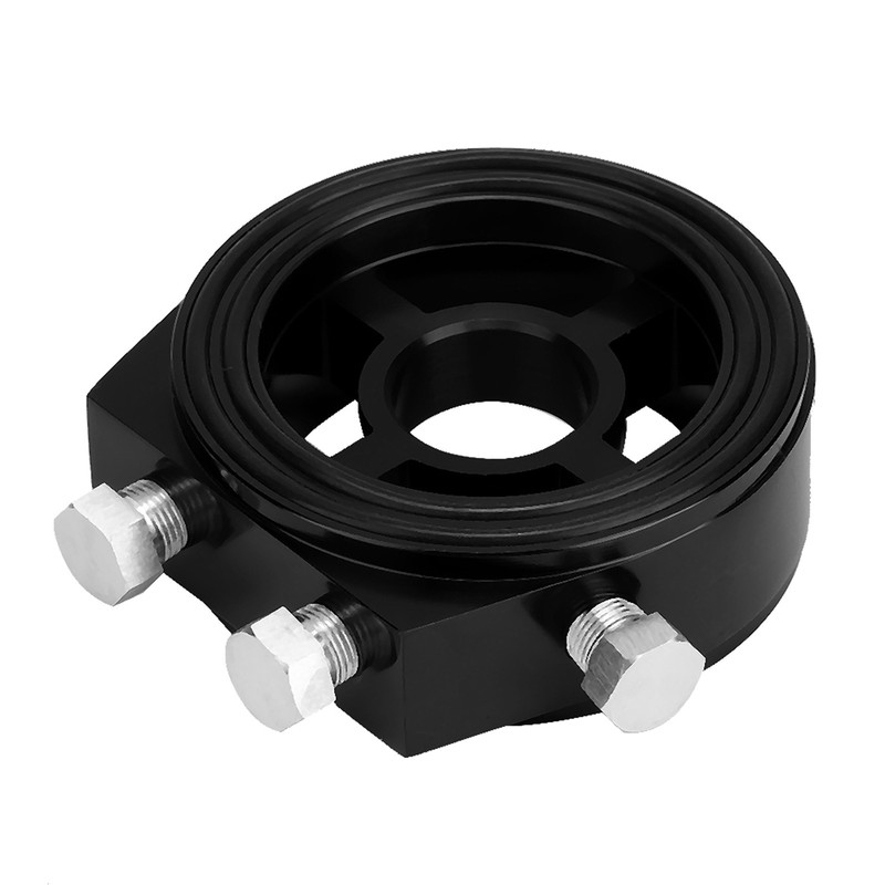 Car Aluminum Oil Filter Adapter Sandwich Cooler Plate