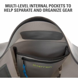 Allen Company Hiking Backpack, Storm Gray and Realtree Mako Aqua Blue, 24 Liter