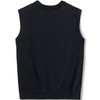 Lands' End Uniform Kids Cotton Modal Sweater Vest Black Kids