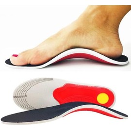 Plantar Fasciitis Arch Support Orthopedic Insoles, Flat Feet Heel Pain Shock Absorption Comfortable Inserts Insoles for Men and Women, Plantar Fasciitis Insole