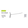 Lion Tools Gancho Cromo 25 Piezas P/panel Ranurado Exhibipanel