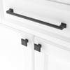 KOOFIZO Matte Black Cabinet Pulls Black Cabinet Handles, 1 Pack