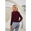 GRACE KARIN Women's Elegant Long Sleeve Cardigan Crew Neck Cardigan