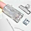 Set of 4 Eyeball Clips, Book Clips, Plastic, Stylish, Securing