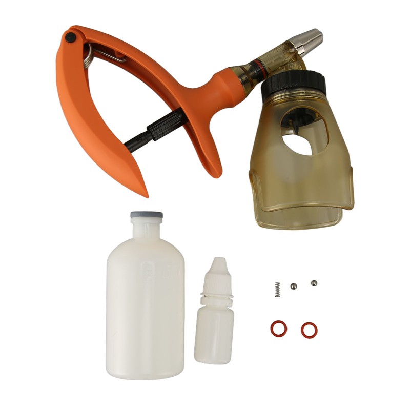 Livestock Syringe Plastic Precise Adjustable Continuous Syringe for Cattle Goat