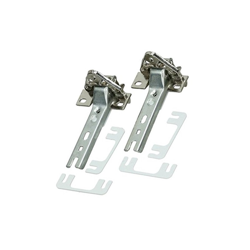 SPARES2GO Integrated Door Hinge for Bosch Fridge Freezer Hinge (Pair)