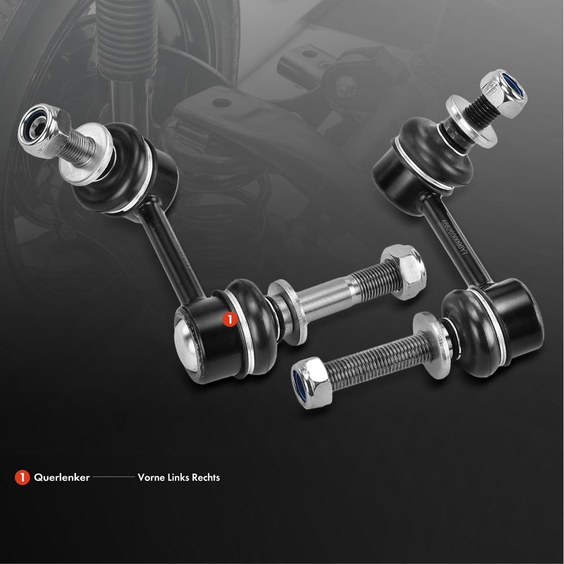 Frankberg 2x Coupling Rod Front Left Right Compatible with GS