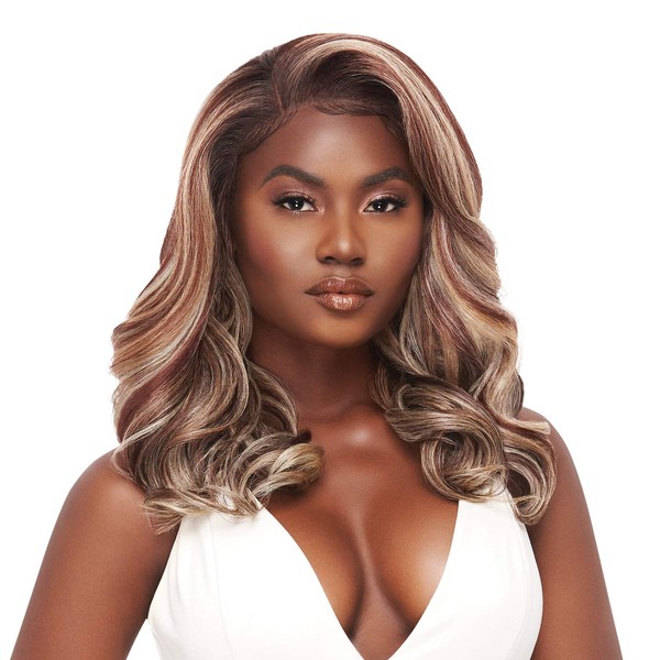 Outre Perfect Hair Line Synthetic 13x4 Faux Scalp Lace Front Wig - ELLA (DRCHOSWI)