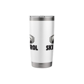 Ski Patrol Winter Skiing Goggles Mountain Trip Stainless Steel Insulated Tumbler