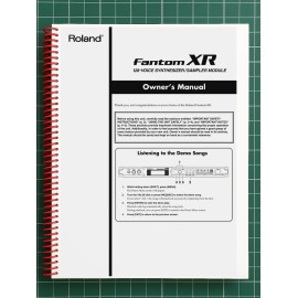 Roland Fantom Xr — 3 in 1 Owners Manual User Instructions — 311 Pages — USA Made