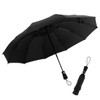 A2ZWORLD Inverted Umbrella Windproof Automatic 3 Fold 10 Ribs 210T