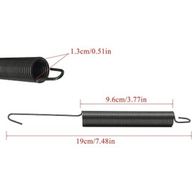 Vosoirsi Replace 154430501 Dishwasher Door Spring for Frigidaire, Kenmore,Crosley, Westinghouse, Gibson, Tappan, Uni, and Kelvinator AP3363442 1014399 154226001 154226002 154345901（2 Pk）