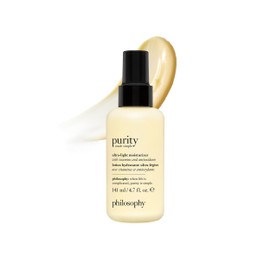 philosophy purity made simple pore ultra-light face moisturizer - with vitamins C & E, green tea, meadowfoam & chia seed oil - nourishing formula delivers 24-hour hydration - 4.7 fl oz