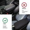 faccaibbg Armrest Cover for Lincoln Nautilus Accessories 2019-2023 (Black) Center