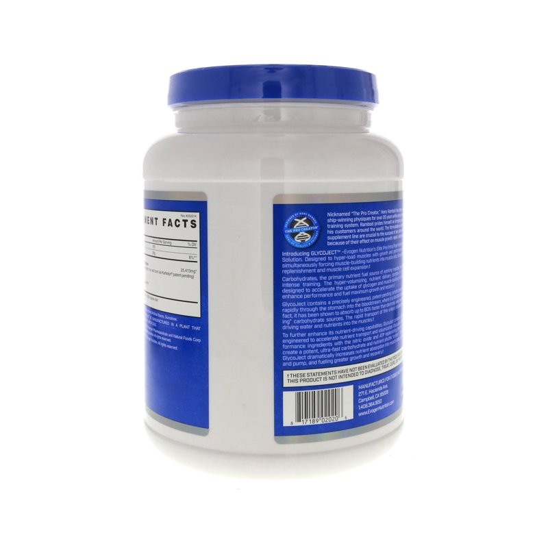 Evogen GlycoJect Extreme Karbolyn Carbohydrate Powder Wild Berry 36 Servings
