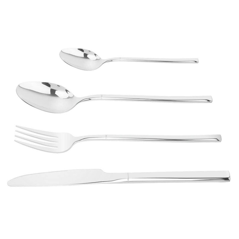OriGlam Silverware Set, Stainless Steel Flatware Cutlery Set, Eating Utensils