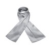 Basic Sense Plain 100% Genuine Silk Scarf Shawl, 25 x