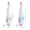 VGOL 2PCS Light Pull Cord Water Drop Pendant Light Switch