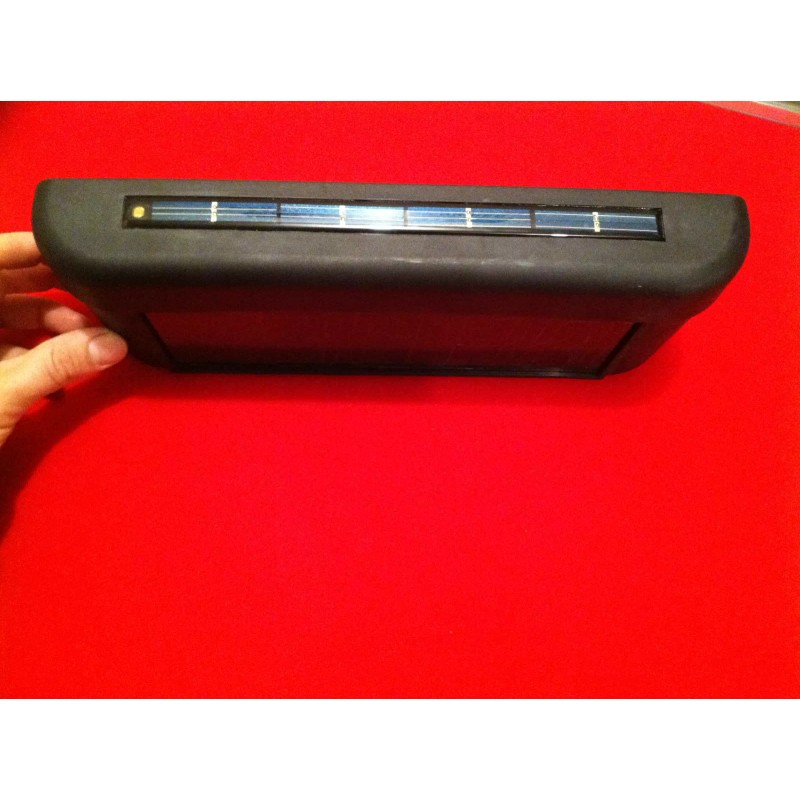 DesignTech Address Number Plaque Solar Powered House Light LED Hang