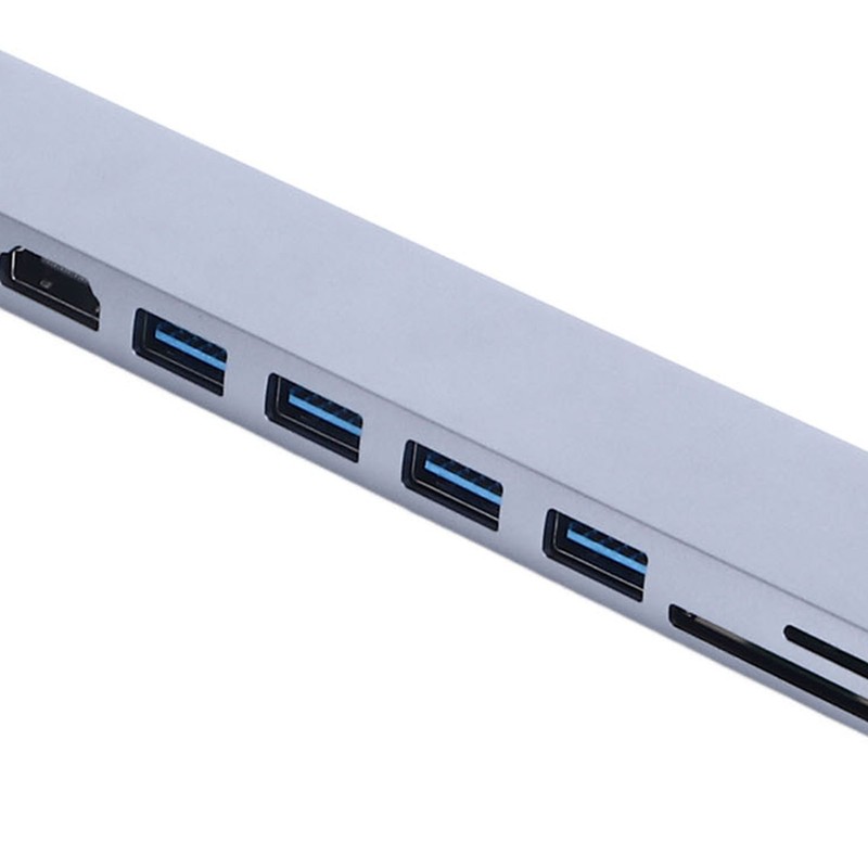 Docking Station Multi Function Multiport Aluminum Alloy High Transmission Speed