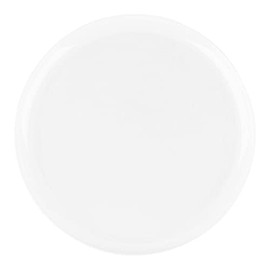 EcoQuality 10.6" inch White Round Plastic Plates - Disposable China Like Party Plates, Heavy Duty Dinner Plates, Salad Plate, Dessert, Wedding, Baby Showers, Receptions,Serveware (120 PACK)