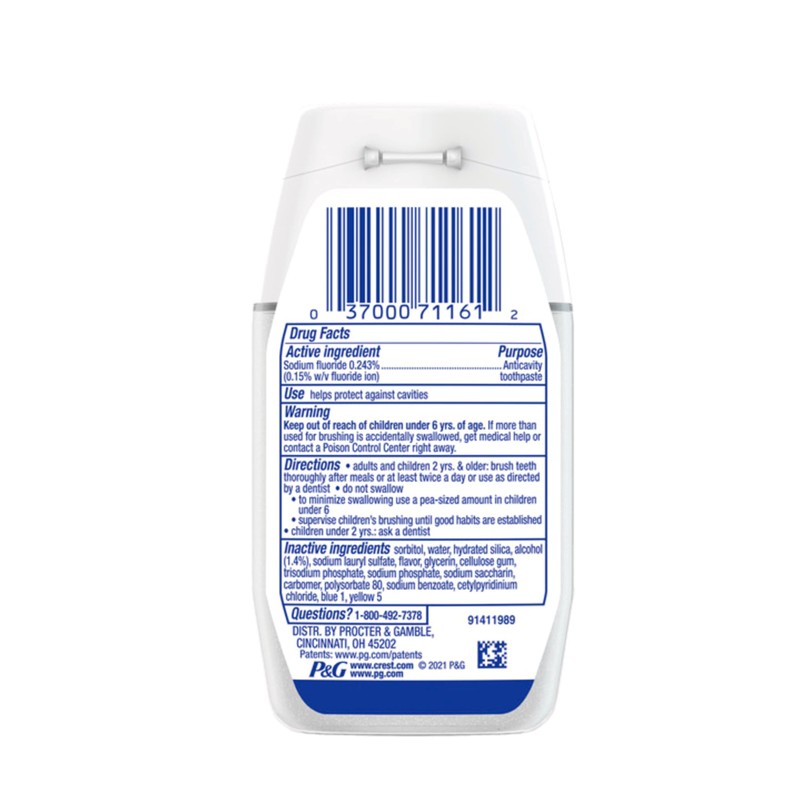 Crest Plus Scope Toothpaste Liquid Gel Minty Fresh - 4.6