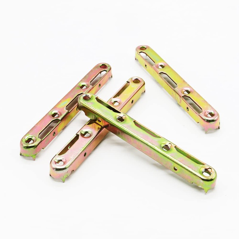 4 Set Bed Rail Brackets-Bed Frame Hardware for Wood Bed