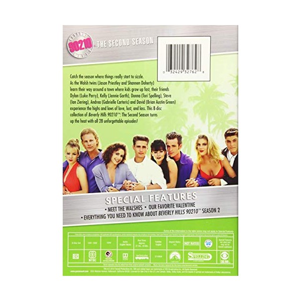 PARAMOUNT Beverly Hills 90210: The Second Season
