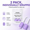 Whoobell 2-in-1 Aligner Remover Tool with Chew Pad, 2 Pack