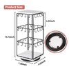 Yoimori 360 Rotating Earring Display Stands for Selling, Earring Rack
