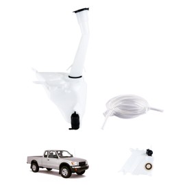 Eterpace Washer Fluid Reservoir Tank with Sensor Hole&Cap, Compatible with Toyota Tacoma 1998 1999 2000 2001 2002 2003 2004, Windshield Wiper Reservoir, Washer Jar Replace# 8531504060, TO1288184
